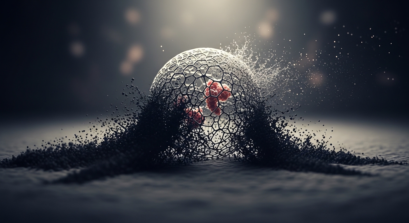 Illustration of stress hormones increasing inflammation pathways