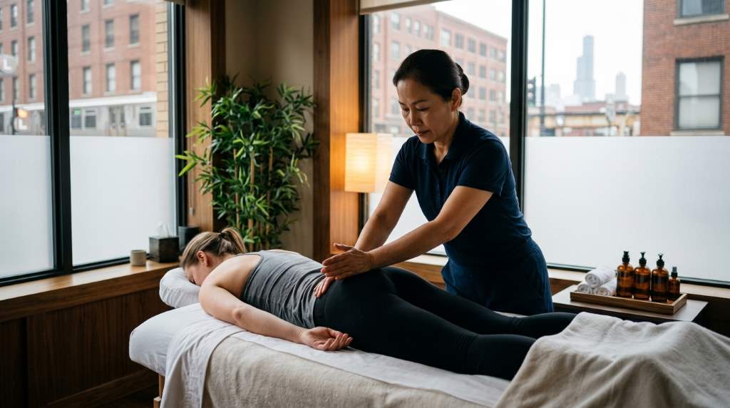 How Chicago, IL Wellness Centers Use Asian Massage Therapy for Muscle Recovery
