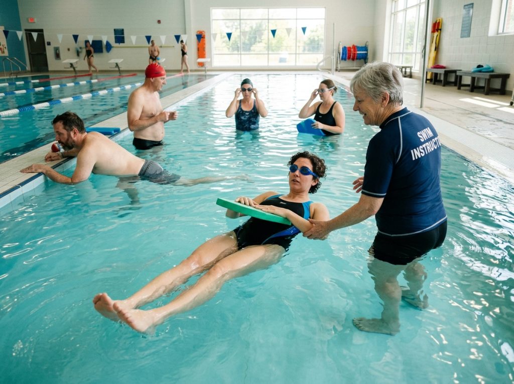The Adult Learning Experience in Swimming Lessons in Springfield, VA