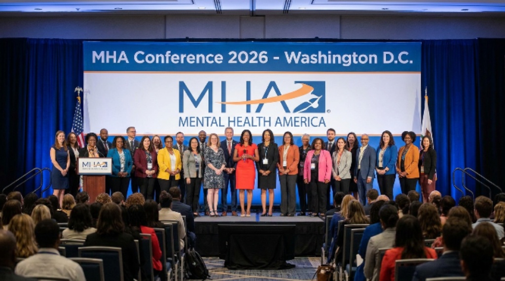 Mental health advocates and speakers at MHA Conference 2026 Washington DC